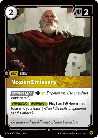 Noxian Emissary #128/166 — Vendetta