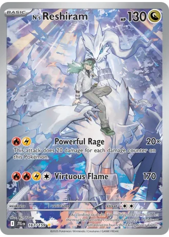N's Reshiram #167/159 — Journey Together