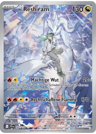 Ns Reshiram #167 — Reisegefährten