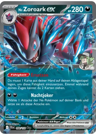 Ns Zoroark ex #098/159 — Reisegefährten