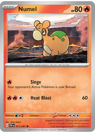 Numel #011 — Paldean Fates