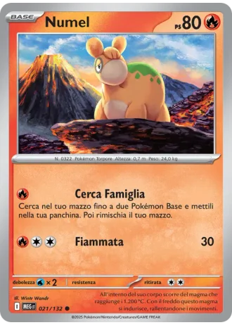 Numel #021/132 — Megaevoluzione