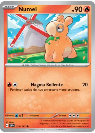 Numel #031 — Ossidiana Infuocata