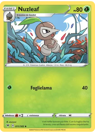 Nuzleaf #11 — Voltaggio Sfolgorante