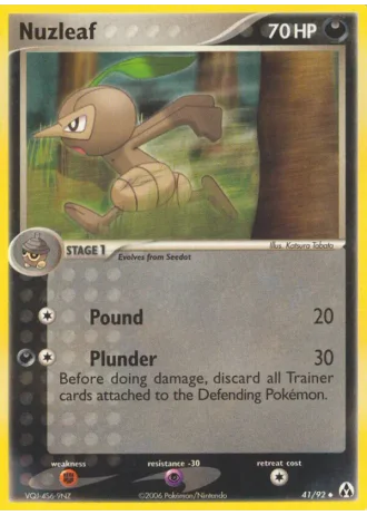 Nuzleaf #41/92 — Legend Maker