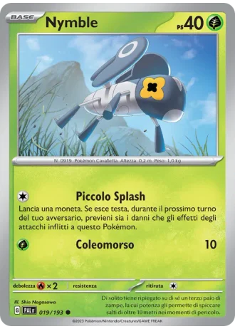 Nymble #019/193 — Evoluzioni a Paldea