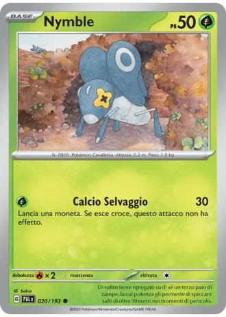 Nymble #020 — Evoluzioni a Paldea