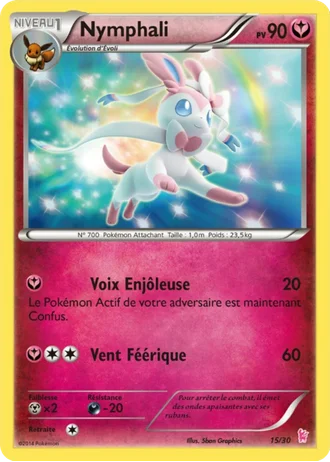 Nymphali #15 — XY Kit du dresseur (Nymphali)