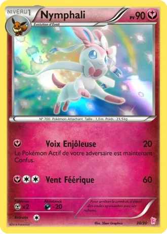 Nymphali #30 — XY Kit du dresseur (Nymphali)