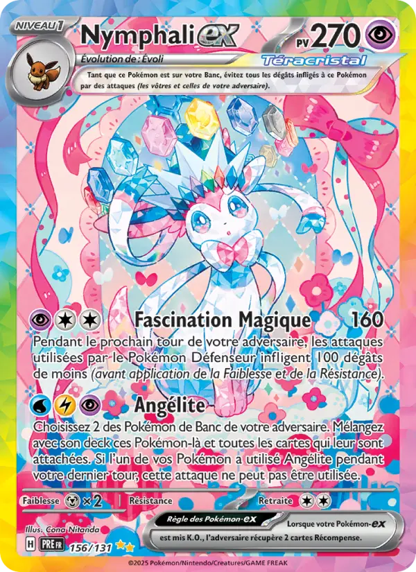 Nymphali ex #156 — Évolutions Prismatiques