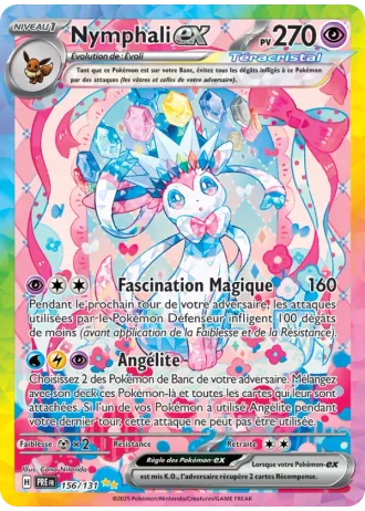 Nymphali ex #156/131 — Évolutions Prismatiques