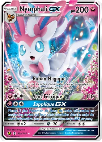 Nymphali GX #92a/145 — Cartes alternatives A jaune
