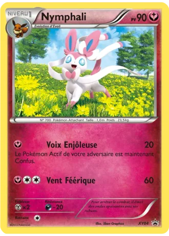 Nymphali XY04 — XY Promos