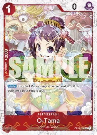 O-Tama (OP01-006) (Alternative Art) — ONE PIECE CARD THE BEST (PRB01)