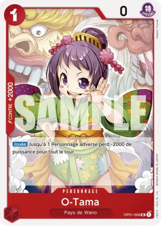 O-Tama (OP01-006) (Full Art) — ONE PIECE CARD THE BEST (PRB01)
