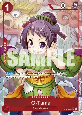 O-Tama (OP01-006) (Jolly Roger Foil) — ONE PIECE CARD THE BEST (PRB01)