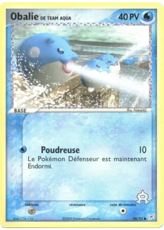 Obalie de Team Aqua #56 — EX Team Magma vs Team Aqua