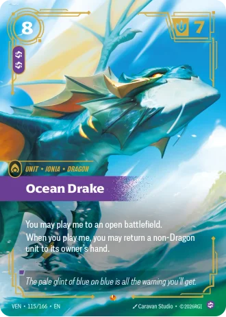 Ocean Drake #115/166 — Vendetta