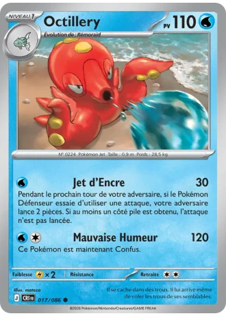 Octillery #017/86 — Chaos Ascendant