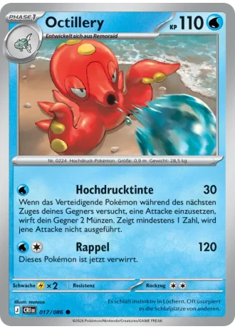 Octillery #017 — Wachsendes Chaos