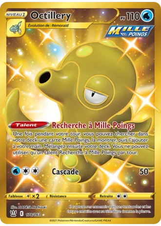 Octillery #178/163 — Styles de combat