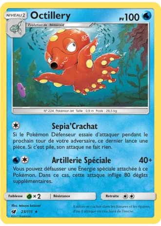 Octillery #23/111 — Invasion Carmin