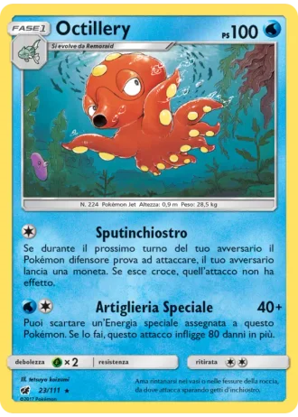 Octillery #23/111 — Invasione Scarlatta