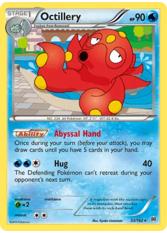 Octillery #33/162 — BREAKthrough
