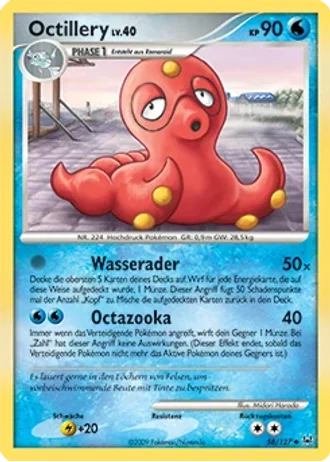 Octillery #58 — Platin