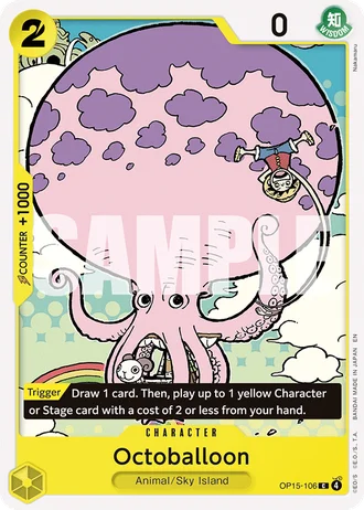 Octoballoon (OP15-106) — Adventure on Kami's Island (OP15-EB04)