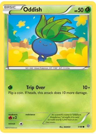 Oddish #1/98 — Ancient Origins