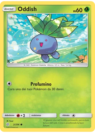 Oddish #2/236 — Eclissi Cosmica