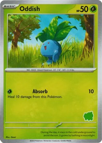 Oddish #3 — My First Battle