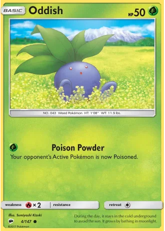 Oddish #4 — Burning Shadows