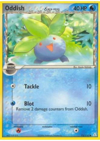 Oddish #73 — EX Fantasmi di Holon