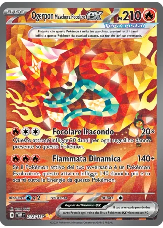 Ogerpon Maschera Focolare ex #212 — Crepuscolo Mascherato