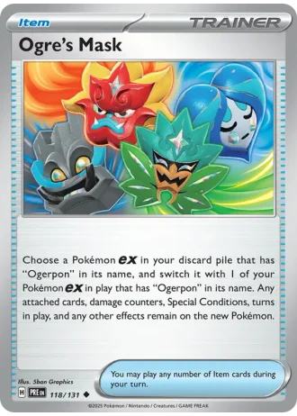 Ogre's Mask #118/131 — Prismatic Evolutions