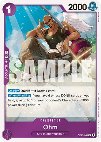 Ohm (OP15-061) — Adventure on Kami's Island (OP15-EB04)