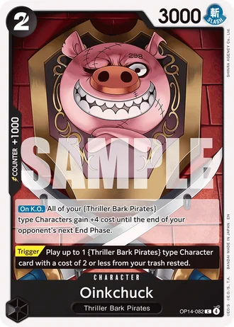 Oinkchuck (OP14-082) — The Azure Sea's Seven (OP14-EB04)