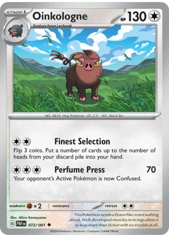 Oinkologne #072 — Paldean Fates