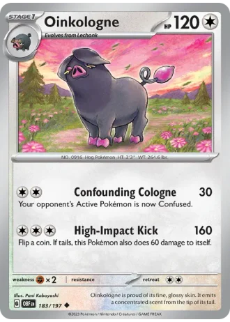 Oinkologne #183 — Obsidian Flames