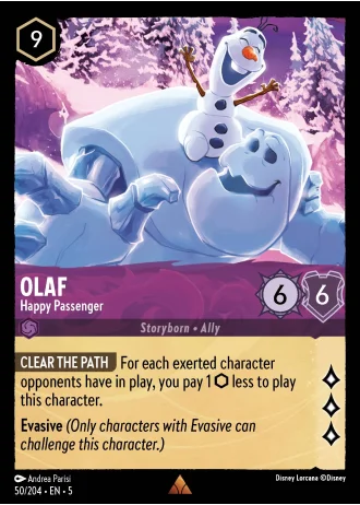 Olaf - Happy Passenger #50/204 — Shimmering Skies