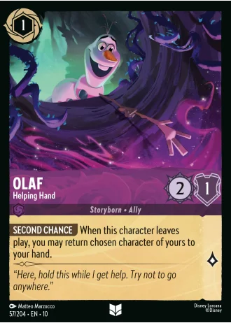 Olaf - Helping Hand #57/204 — Whispers in the Well