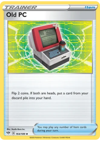 Old PC #164/189 — Darkness Ablaze