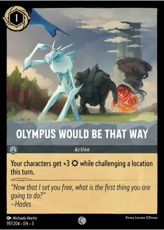 Olympus Would Be That Way #197/204 — Into the Inklands