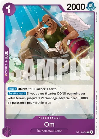 Om (OP15-061) — Aventure sur l'Île de Dieu (OP15-EB04)