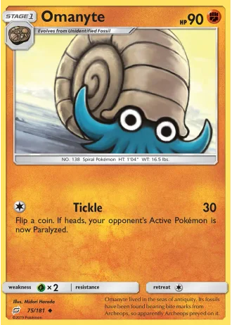 Omanyte #75 — Team Up
