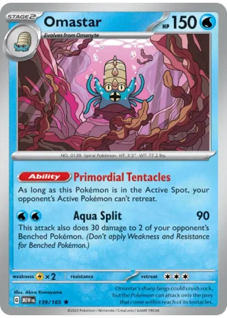 Omastar #139/165 — 151
