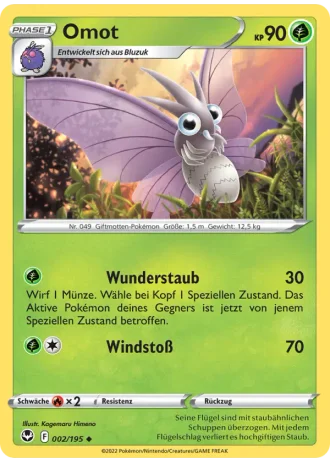 Omot #002/195 — Silberne Sturmwinde