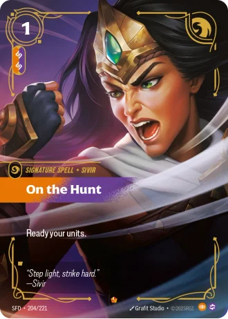 On the Hunt #204/221 — Spiritforged